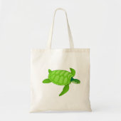 Green Sea Turtle Tote Bag Tragetasche (Vorne)