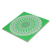 Green Seedling Tristyns Mandala Fliese (Seite)