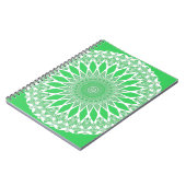 Green Seedling Tristyns Mandala Notizblock (Linke Seite)