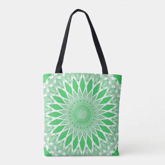 Green Seedling Tristyns Mandala Tasche (Rückseite)