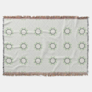 Green Serene Bloom Decke