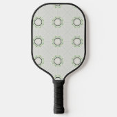 Green Serene Bloom Pickleball Schläger (Vorderseite)
