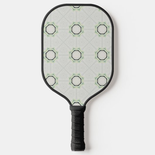 Green Serene Bloom Pickleball Schläger (Vorderseite)