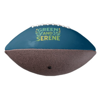 Green Serene Football