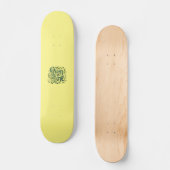 Green Serene Skateboard (Vorderseite)