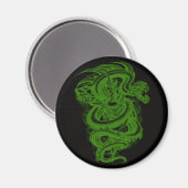 Green Serpent Magnet (Vorderseite/Rückseite)