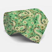 Green Serpent Pattern for Snake Lovers Krawatte (Gerollt)