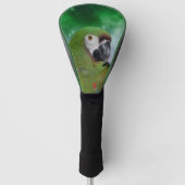 Green Severe Macaw Parrot Bird Art Golf Headcover (Vorderseite)
