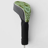 Green Shamrock Headcover With Irish Clovers (angewinkelt)