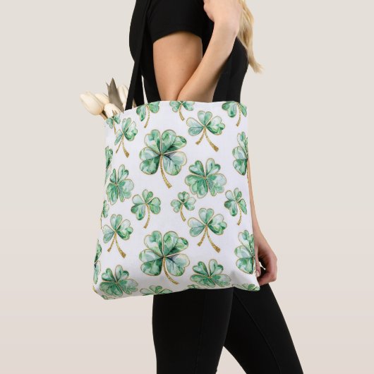 Green Shamrock St. Patrick's Day Tasche (Von Nahem)