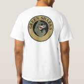 GREEN SHARKS T - SHIRT LOGO AUF RÜCKSEITE (Rückseite)