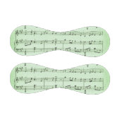 Green Sheet Music Baseball (Paneele)