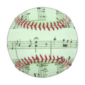 Green Sheet Music Baseball (Vorderseite)