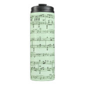 Green Sheet Music Thermosbecher (Vorderseite)