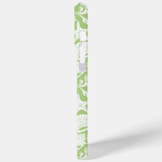 Green Shells Personalized Case-Mate iPhone Case (Rückseite / Links)