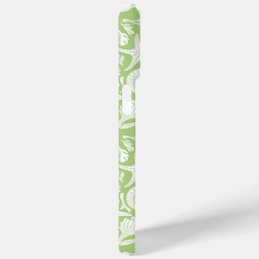 Green Shells Personalized Case-Mate iPhone Case (Rückseite / Rechts)