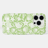 Green Shells Personalized Case-Mate iPhone Hülle (Rückseite (Horizontal))
