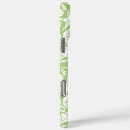 Green Shells Personalized Case-Mate iPhone Hülle (Rückseite / Rechts)