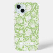 Green Shells Personalized Case-Mate iPhone Hülle (Rückseite)