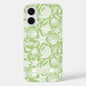 Green Shells Personalized Case-Mate iPhone Hülle (Rückseite)