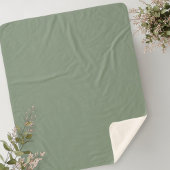 Green Sherpa Blanket for Kids – Soft and Warm Sherpadecke