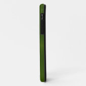 Green Shiny Stainless Steel Metal Case-Mate iPhone Hülle (Hinten/Links)