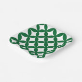 Green Shippo 7" Square Teller (Gewinkelt)