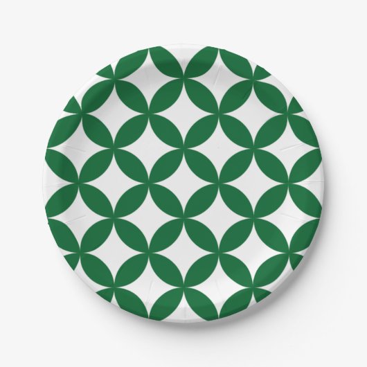 Green Shippo 7" Teller (Vorderseite)