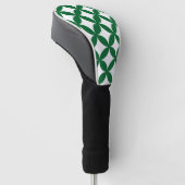 Green Shippo Golf Head Cover Headcover (angewinkelt)