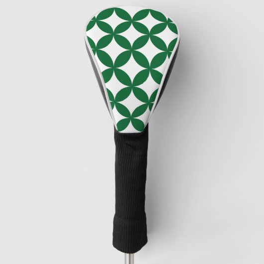 Green Shippo Golf Head Cover Headcover (Vorderseite)
