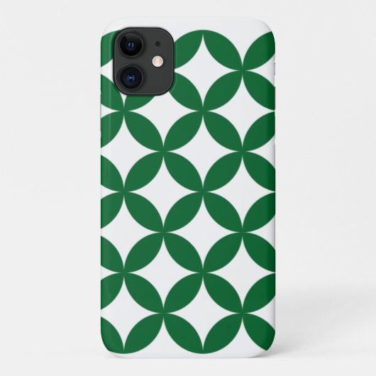 Green Shippo iPhone 11 Fall Case-Mate iPhone Hülle (Rückseite)
