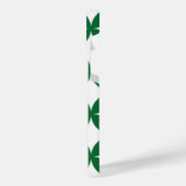 Green Shippo iPhone 14 Plus Fall iPhone Hülle (Linke Seite)