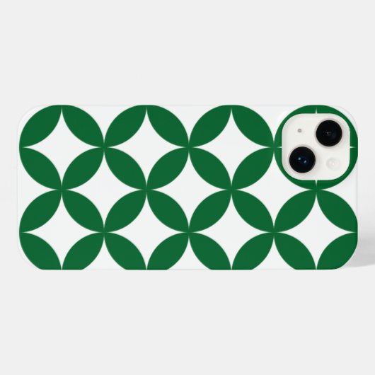 Green Shippo iPhone 14 Plus Fall iPhone Hülle (Rückseite (Horizontal))