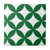 Green Shippo Keramik Tile Fliese (Vorderseite)