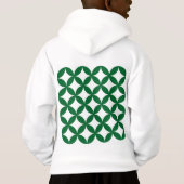 Green Shippo Kids Hoodie (Rückseite)