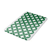 Green Shippo Muster Bath Mat Badematte (Schrägansicht)