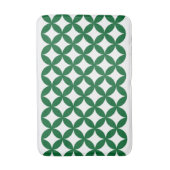 Green Shippo Muster Bath Mat Badematte (Vorderseite Vertikal)