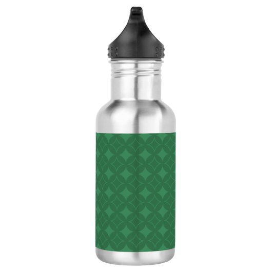 Green Shippo-Muster Edelstahlflasche (Rechts)