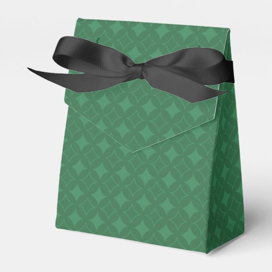 Green Shippo-Muster Geschenkschachtel (Vorderseite)