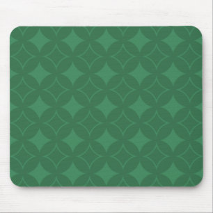 Green Shippo-Muster Mousepad