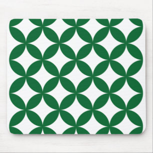 Green Shippo Muster Mousepad