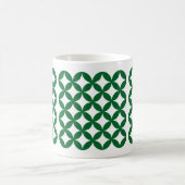 Green Shippo Muster Tasse - Japanisch Traditionell (Mittel)