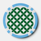 Green Shippo Poker Chips (Rückseite)
