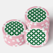 Green Shippo Poker Chips (Stapel)