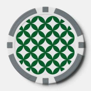 Green Shippo Poker Chips