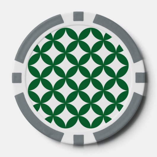 Green Shippo Poker Chips (Vorderseite)