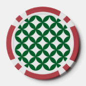 Green Shippo Poker Chips (Rückseite)