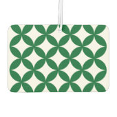 Green Shippo Rectangle Air Freshener Autolufterfrischer (Rückseite)