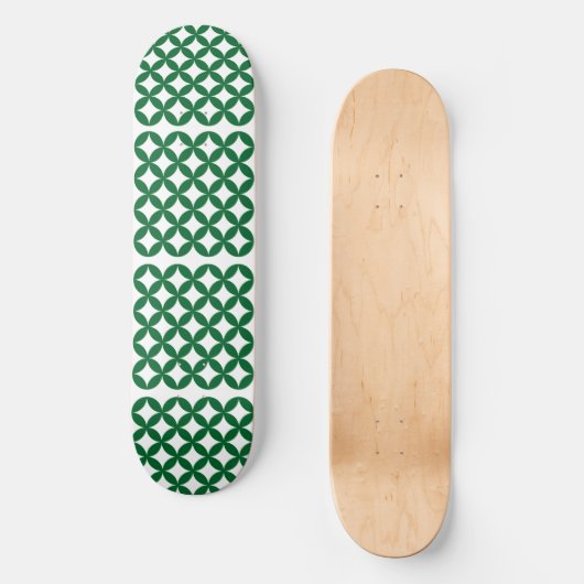 Green Shippo Skateboard Deck (Vorderseite)