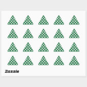Green Shippo Triangle Stickers (Blatt)